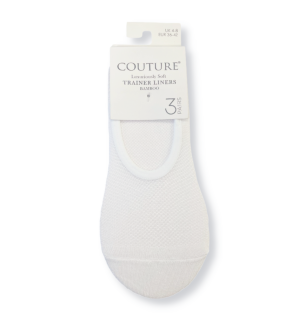 COUTURE BAMBOO TRAINER LINERS 3PP