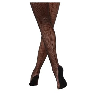 Professional dance fishnet tights for women tan nude color p