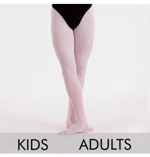 Silky Dance Kids Intermediate Footless Tights - Theatrical Pink